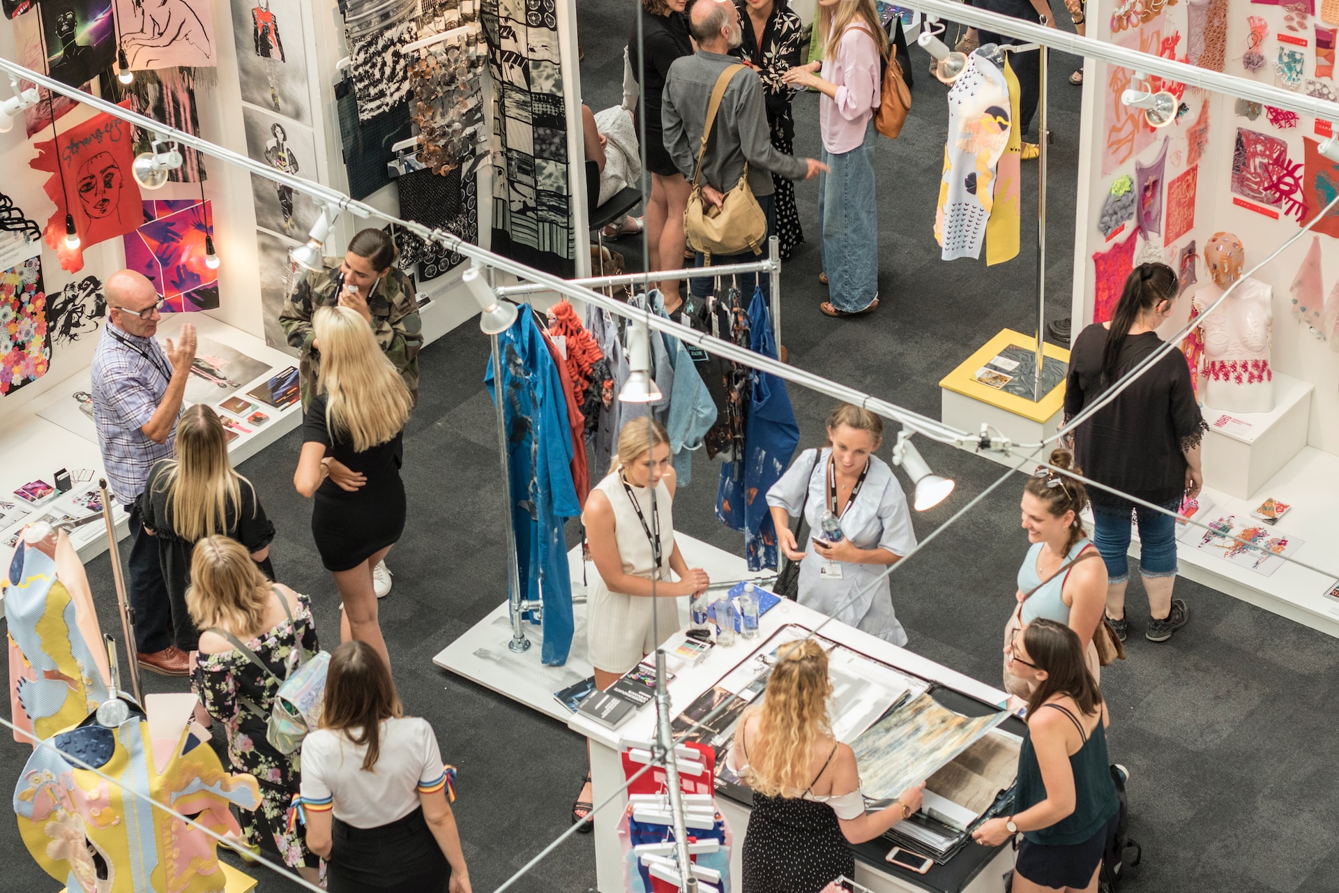 indretning af messestand